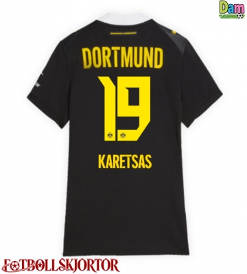 Borussia Dortmund Konstantinos Karetsas #19 Bortatröja Dam 2026-27 Kortärmad